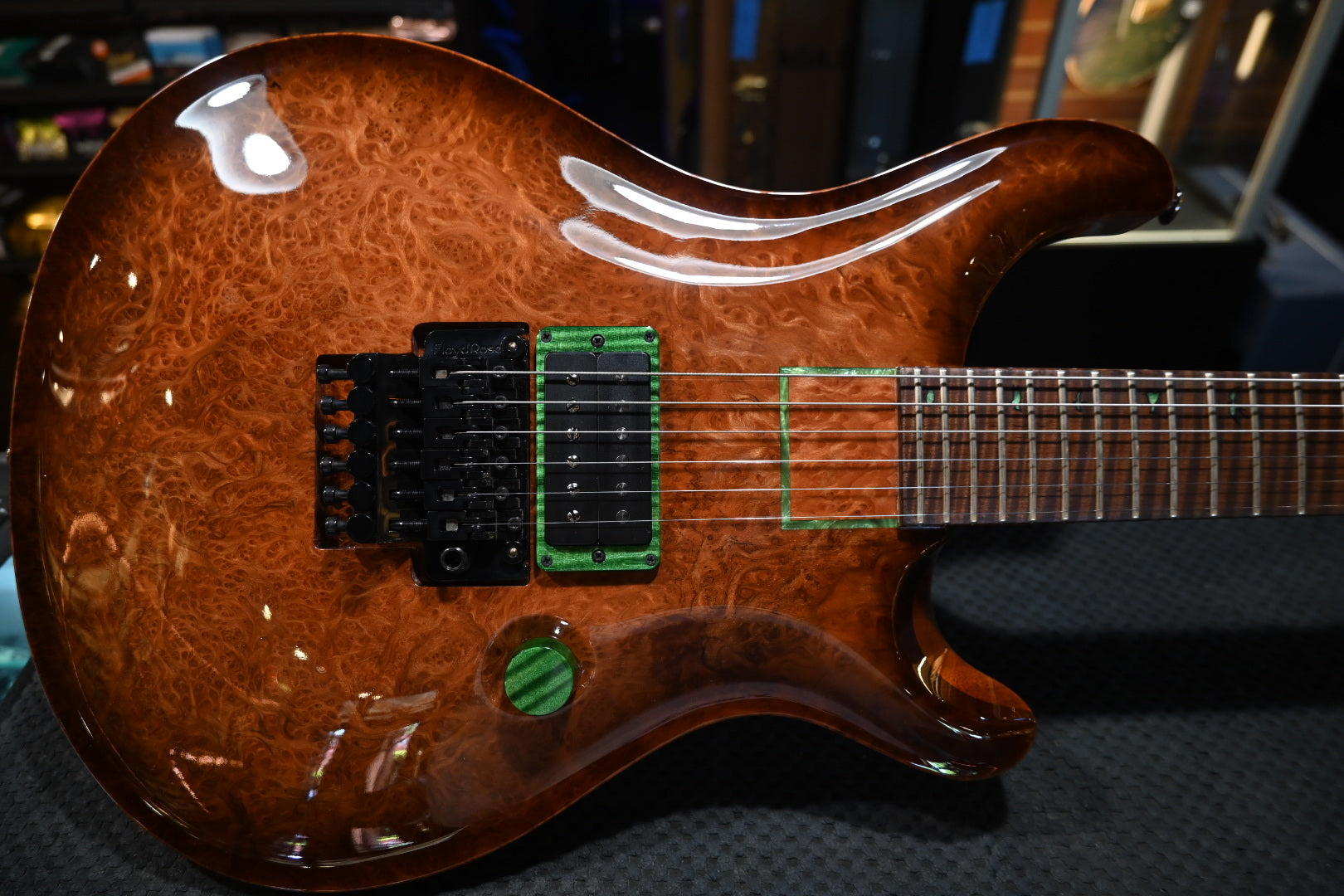 PRS Private Stock Custom 24 “Floyd” Redwood 2025 - Natural Smokeburst Guitar #11164 - Danville Music