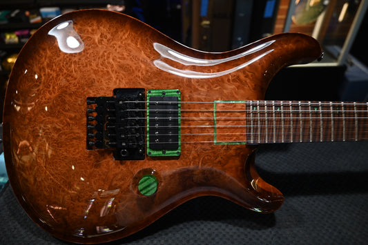 PRS Private Stock Custom 24 “Floyd” Redwood 2025 - Natural Smokeburst Guitar #11164 - Danville Music