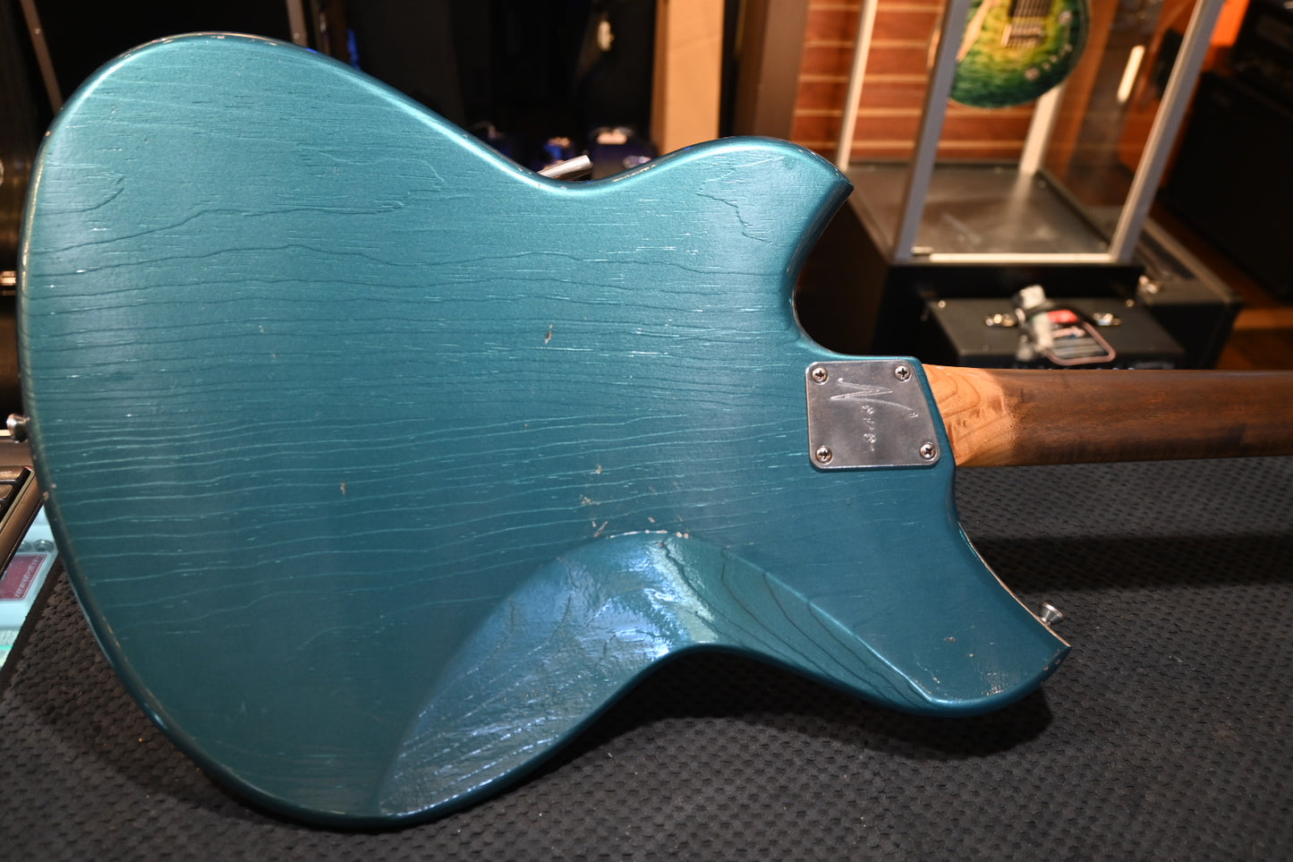 Novo Nucleus Serus J - Ocean Turquoise Guitar #4587 - Danville Music