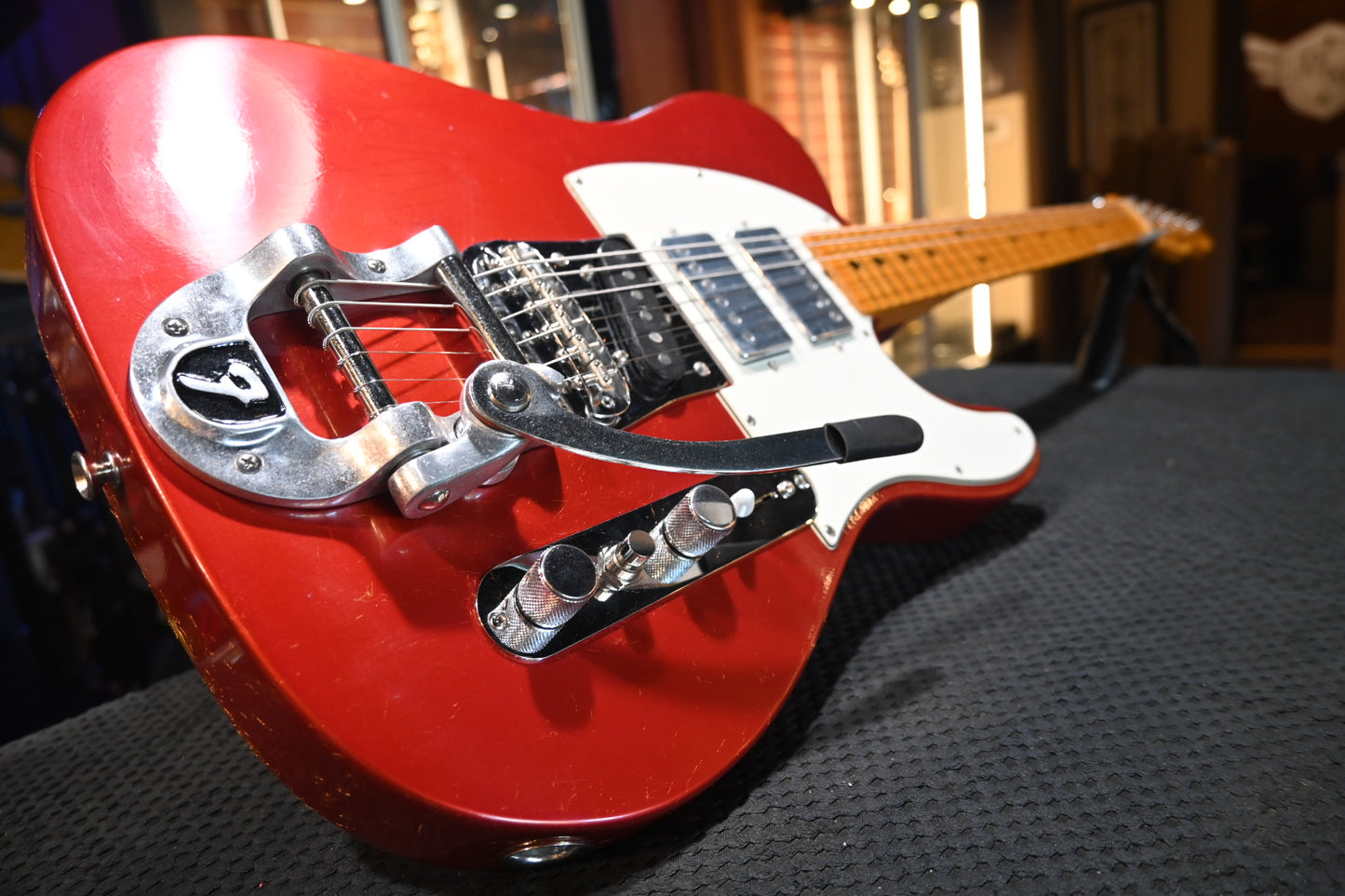 Fender Mike Campbell Red Dog Telecaster - Red Dog Red Guitar #0321