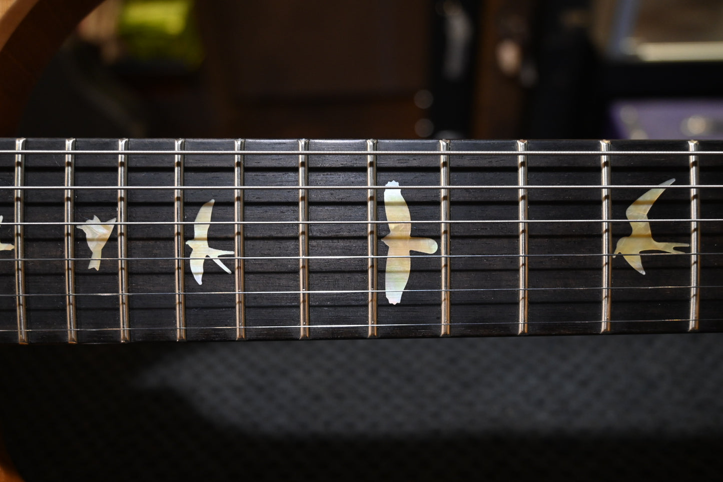 PRS Wood Library Special Semi-Hollow Danville Music 35th Anniversary Artist Top - Sandstorm Fade Guitar #6042