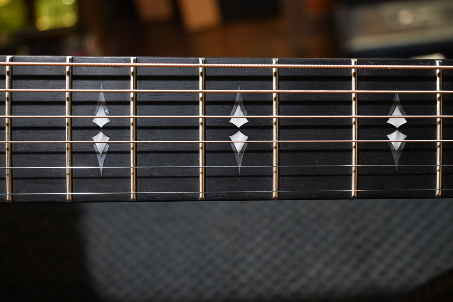 Taylor Custom GA Grand Auditorium Bearclaw Spruce/Big Leaf Quilt Maple Catch #26 - Silver Cranberry Supernova Guitar #4106 - Danville Music