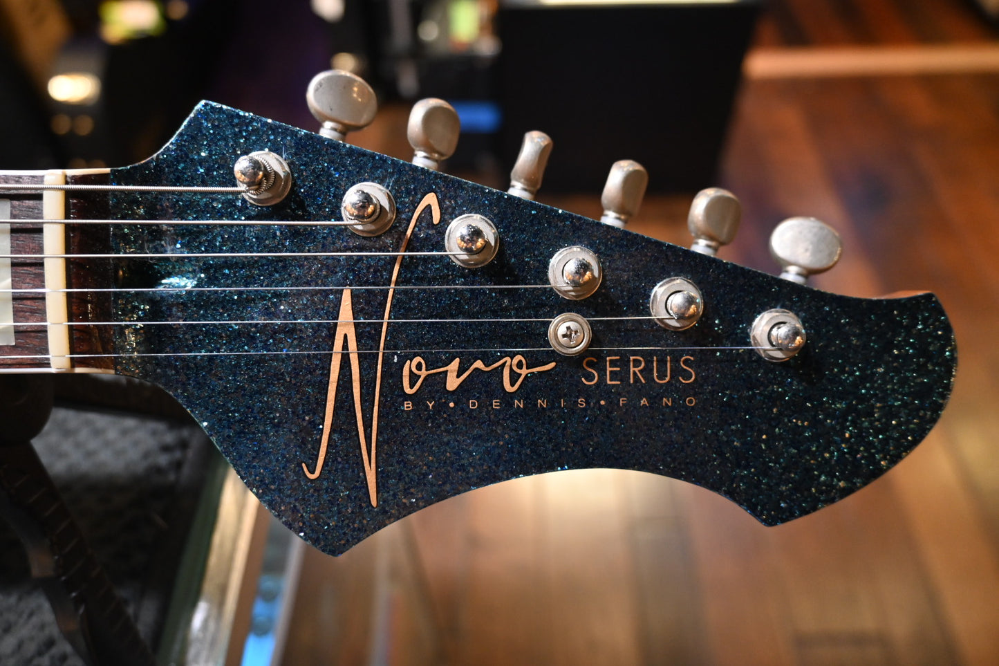 Novo Serus H2 Custom - Merman Sparkle Guitar #1293 - Danville Music