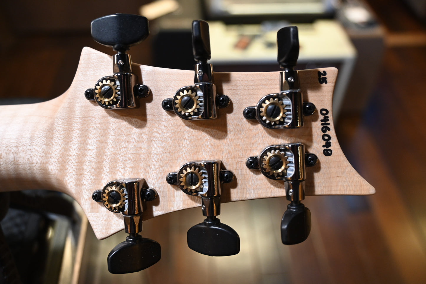 PRS Wood Library Special Semi-Hollow Danville Music 35th Anniversary Artist Top - Sandstorm Fade Guitar #6048 - Danville Music