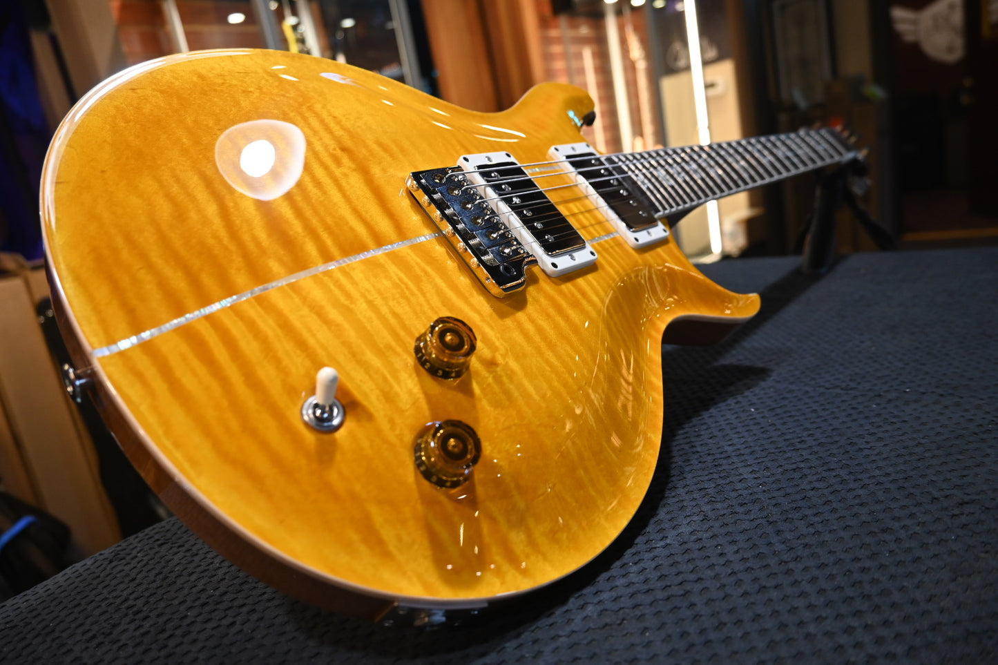 PRS Santana Retro - Santana Yellow Guitar #0602 - Danville Music