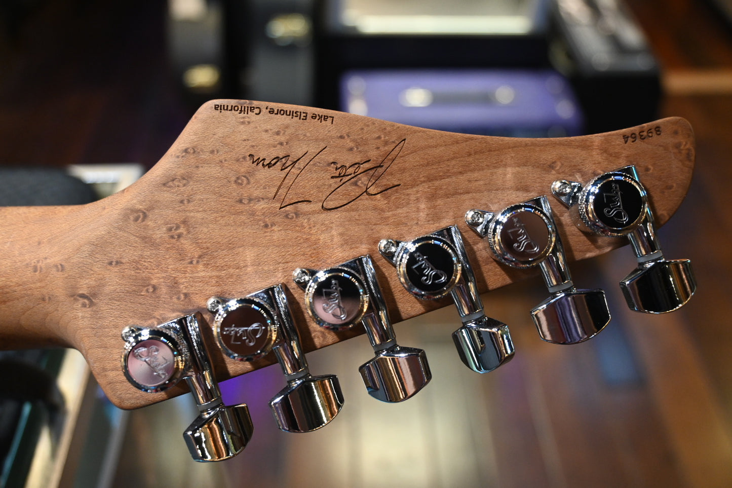 Suhr Pete Thorn Signature Series Traditional 90 - Trans White Guitar #9364 - Danville Music