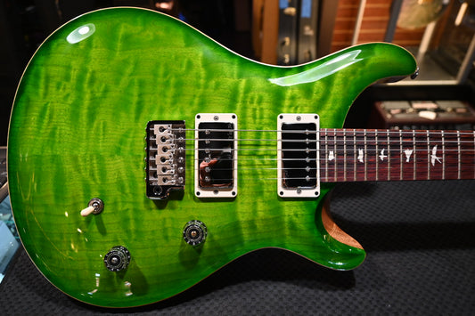 PRS Wood Library CE 24 Quilt - Eriza Verde Guitar #0690 - Danville Music