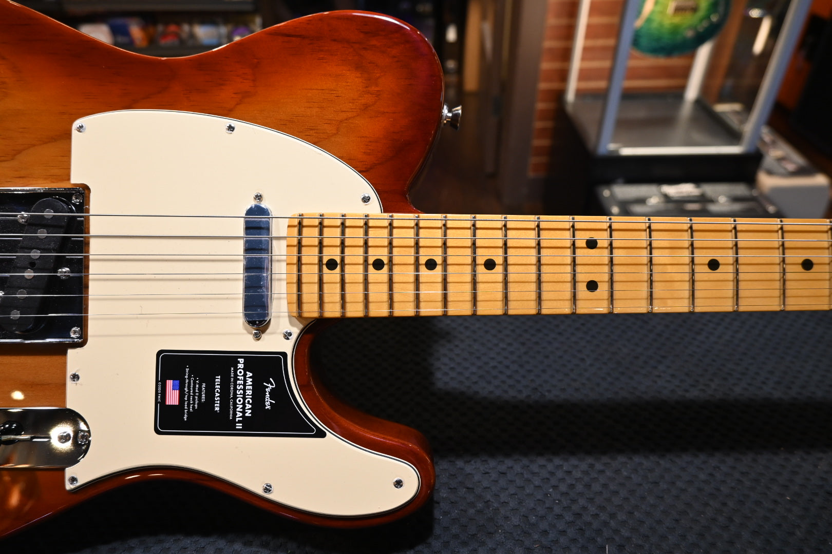 Fender American Professional II Telecaster - Sienna Burst Guitar #2026 - Danville Music