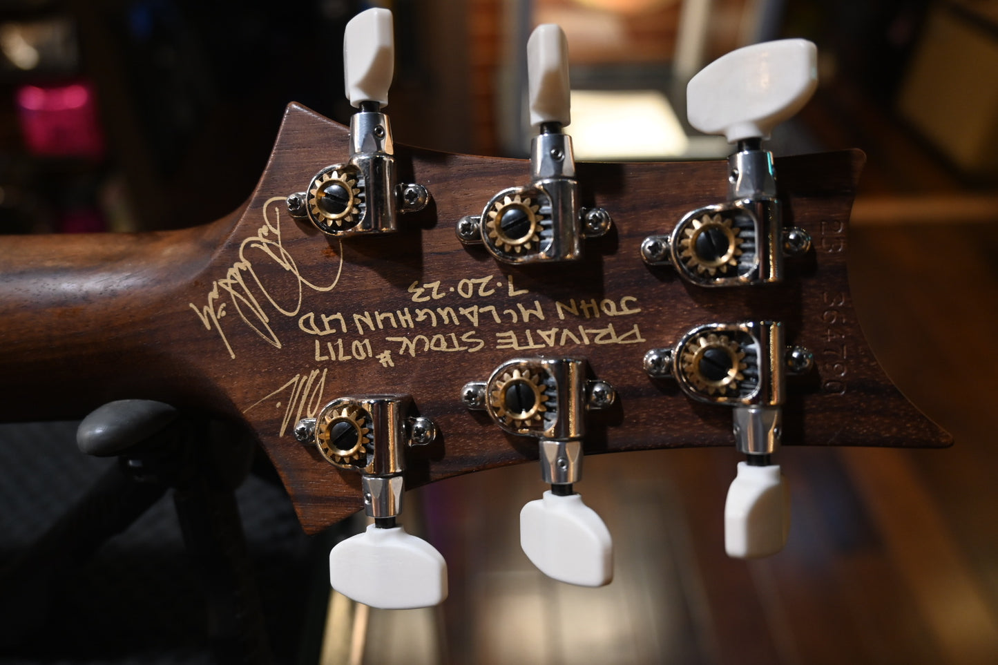 PRS Private Stock John McLaughlin Limited - Charcoal Phoenix Guitar #10717 - Danville Music