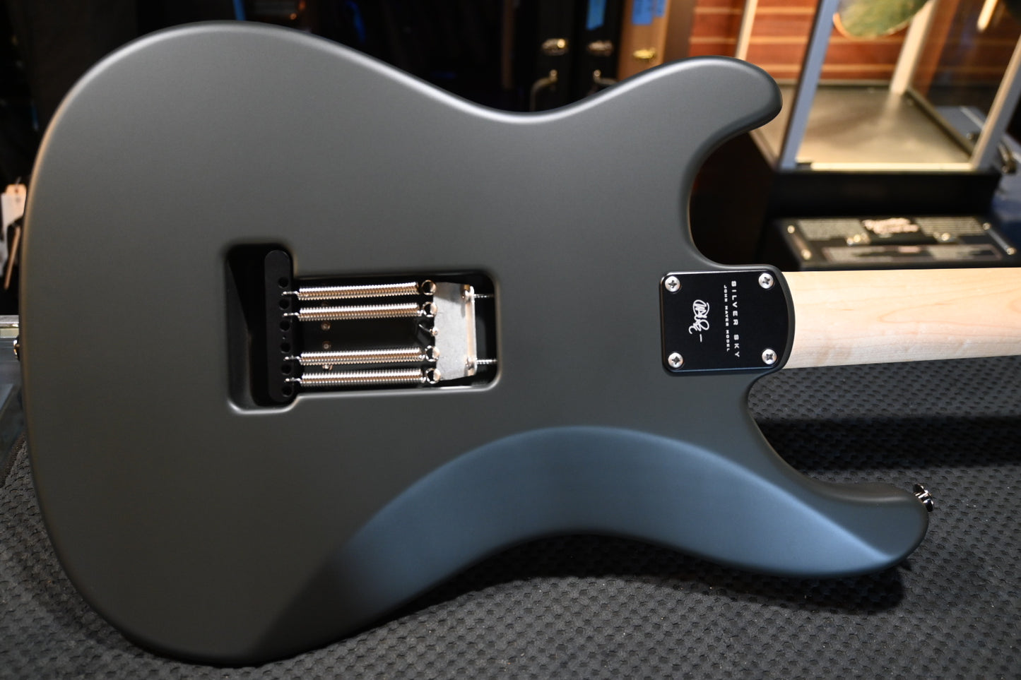 PRS Silver Sky Maple - Faded Black Tee Satin Guitar #4451
