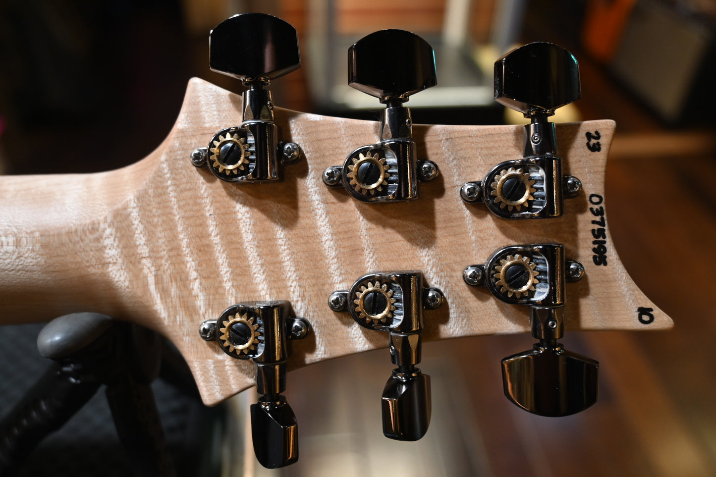 PRS Wood Library Special Semi-Hollow 10-Top Swamp Ash - Natural Guitar #5195 - Danville Music
