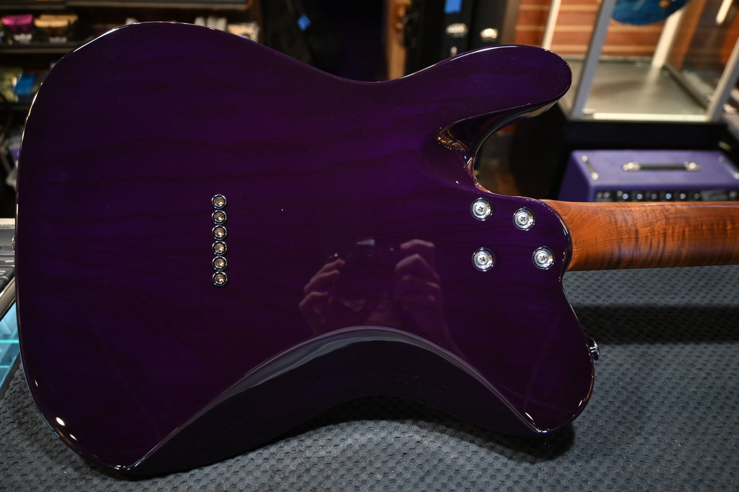 Suhr Custom Modern T - Trans Purple Burst Guitar #9880 - Danville Music