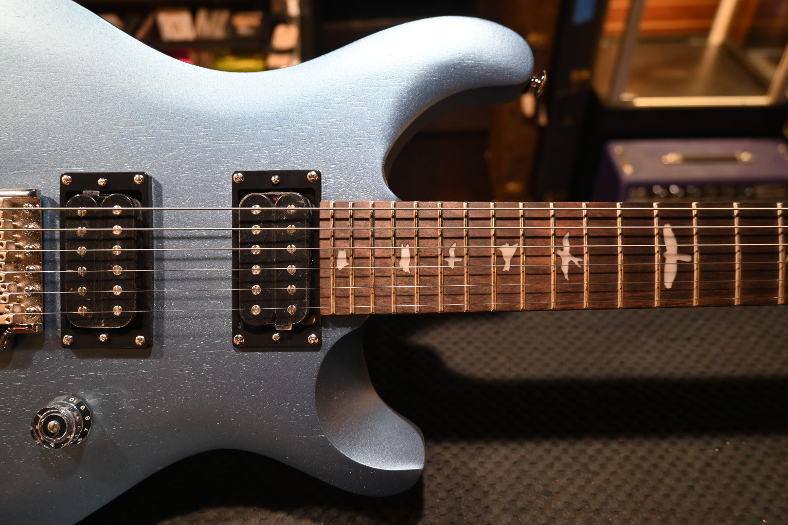 PRS SE CE 24 Standard - Ice Blue Metallic Guitar #5352 - Danville Music