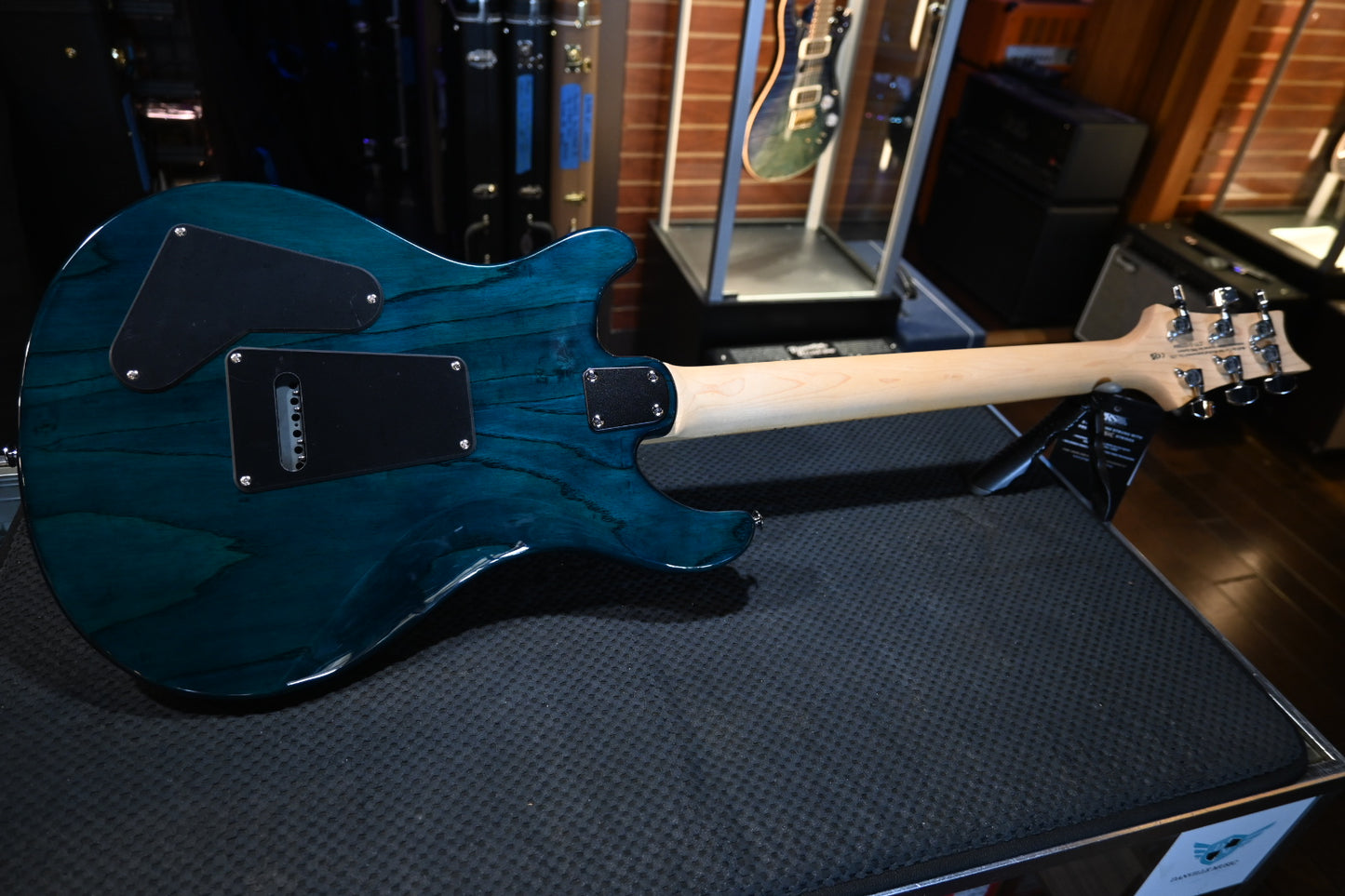 PRS SE Swamp Ash Special - Iri Blue Guitar #7884 - Danville Music