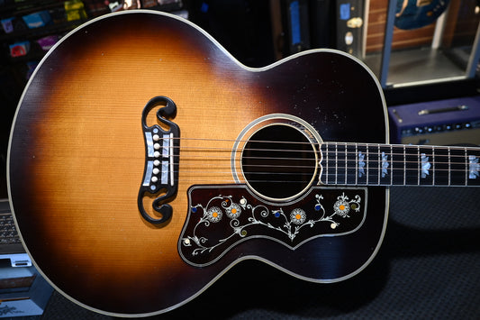 Gibson Custom Shop Pre-War SJ-200 Rosewood - Faded Vintage Sunburst Guitar #5050 - Danville Music