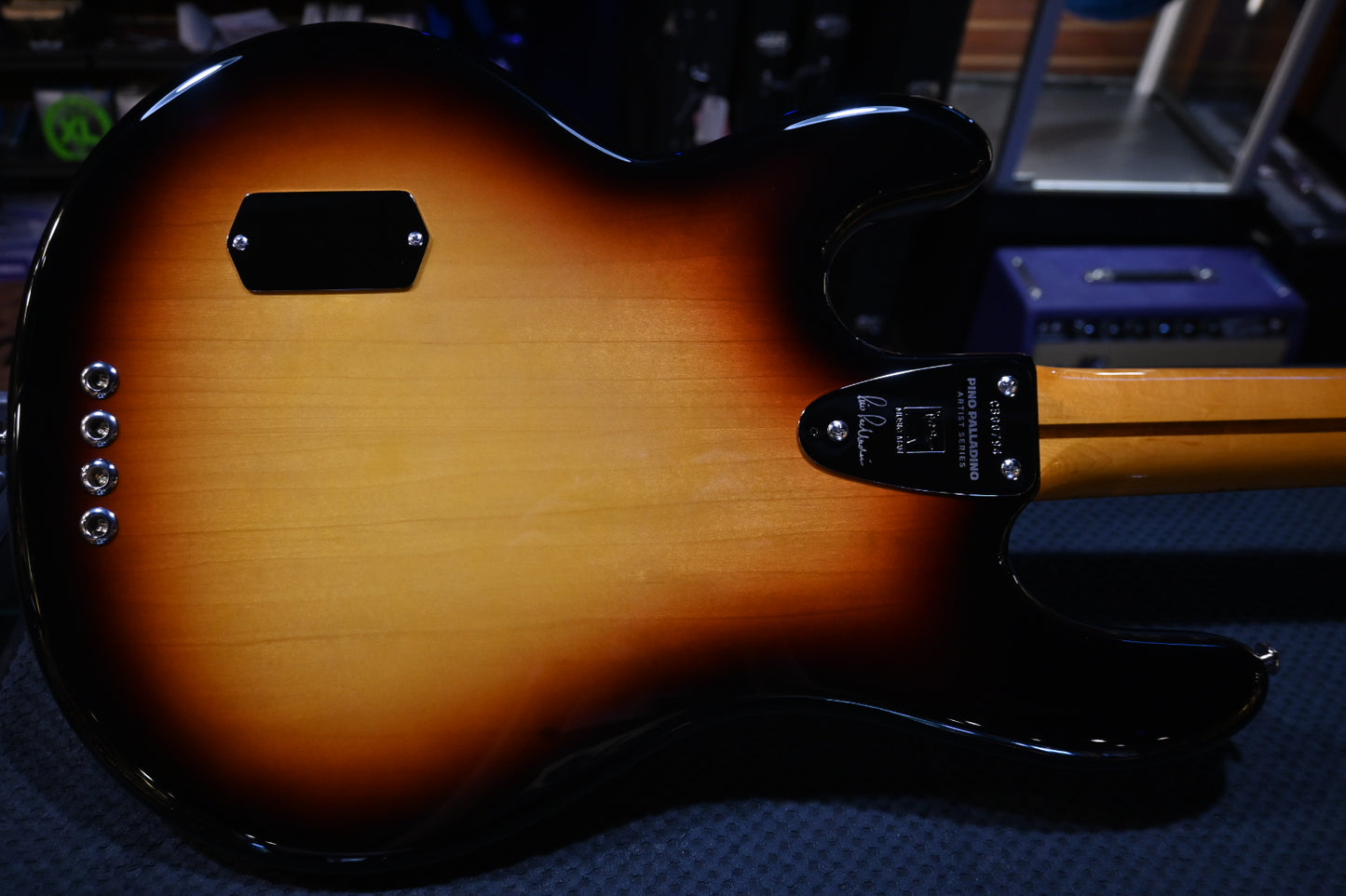 Music Man Pino Palladino Fretted - 79 Burst Bass #0794 - Danville Music