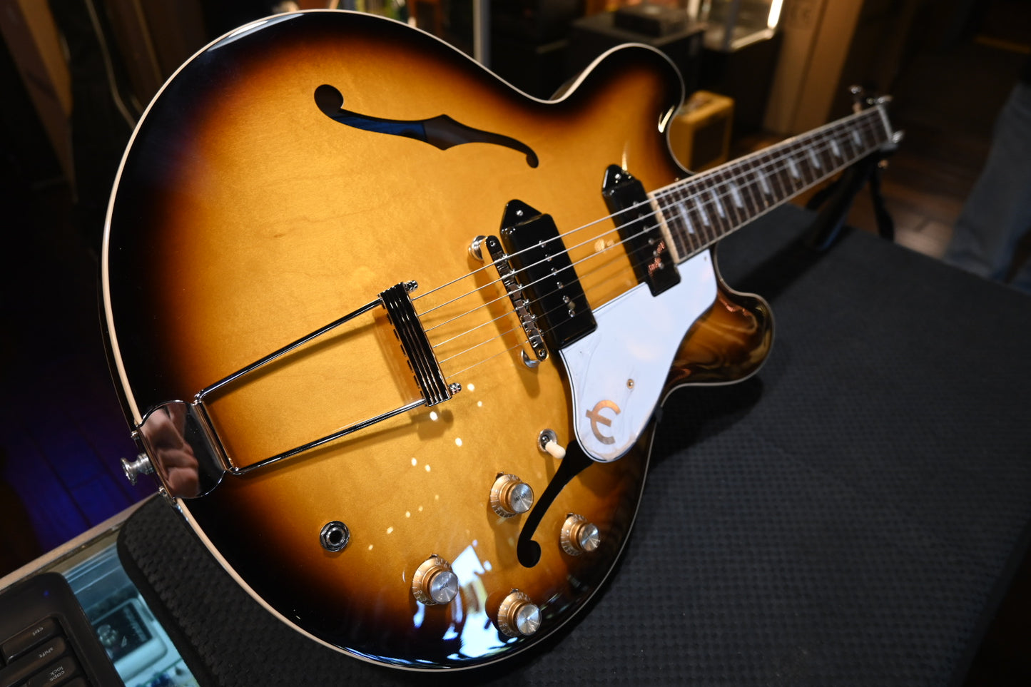 Epiphone Casino USA - Vintage Sunburst Guitar #0291 - Danville Music