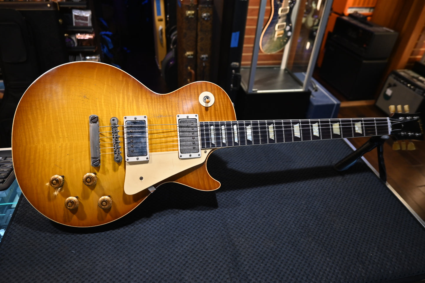 Gibson Custom Shop 1959 Les Paul Standard Reissue Murphy Lab Heavy Aged - Golden Poppy Burst Guitar #1145