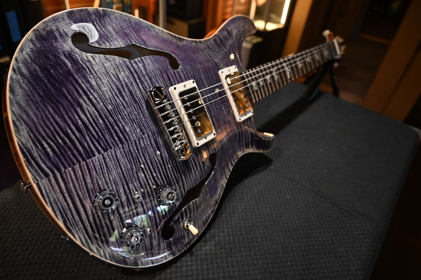 PRS Hollowbody II Piezo - Aurora Borealis Guitar #6712 - Danville Music