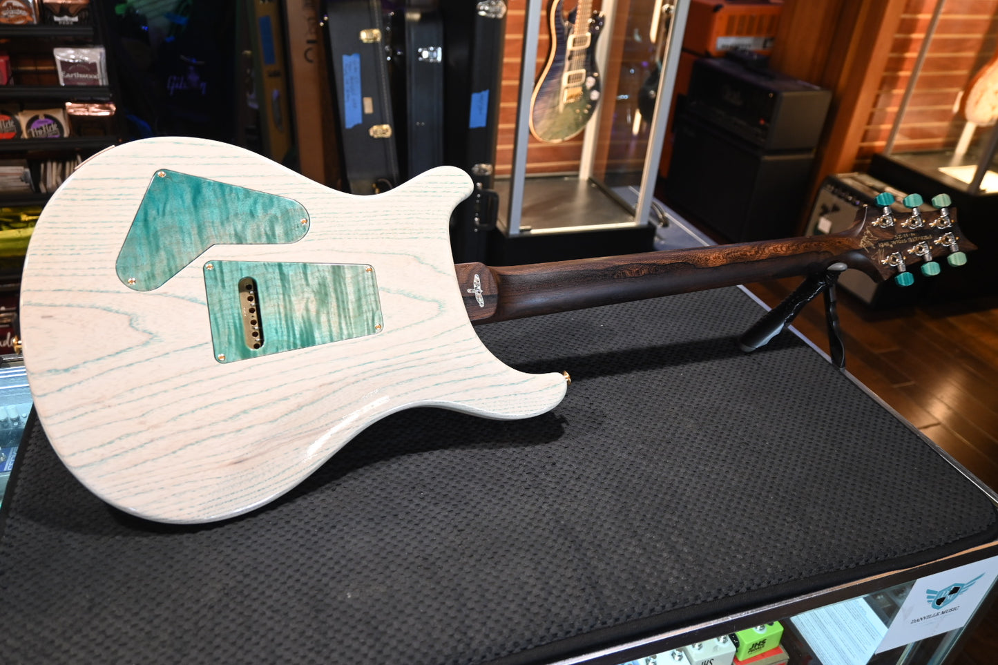 PRS Private Stock Custom 24-08 “The Vortex” - Bahamian Blue Reverse Dragon’s Breath Guitar #11681
