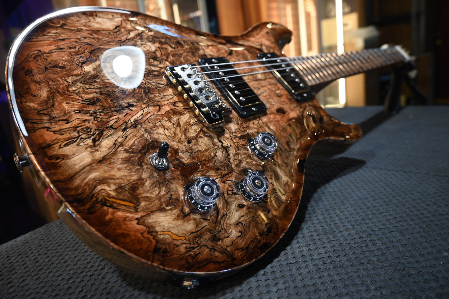 PRS Private Stock DGT Spalted Maple - Natural Guitar #11680