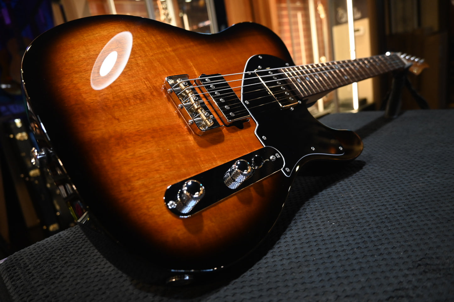 Suhr Custom Classic T Koa - 2-Tone Tobacco Burst Guitar #7157 - Danville Music