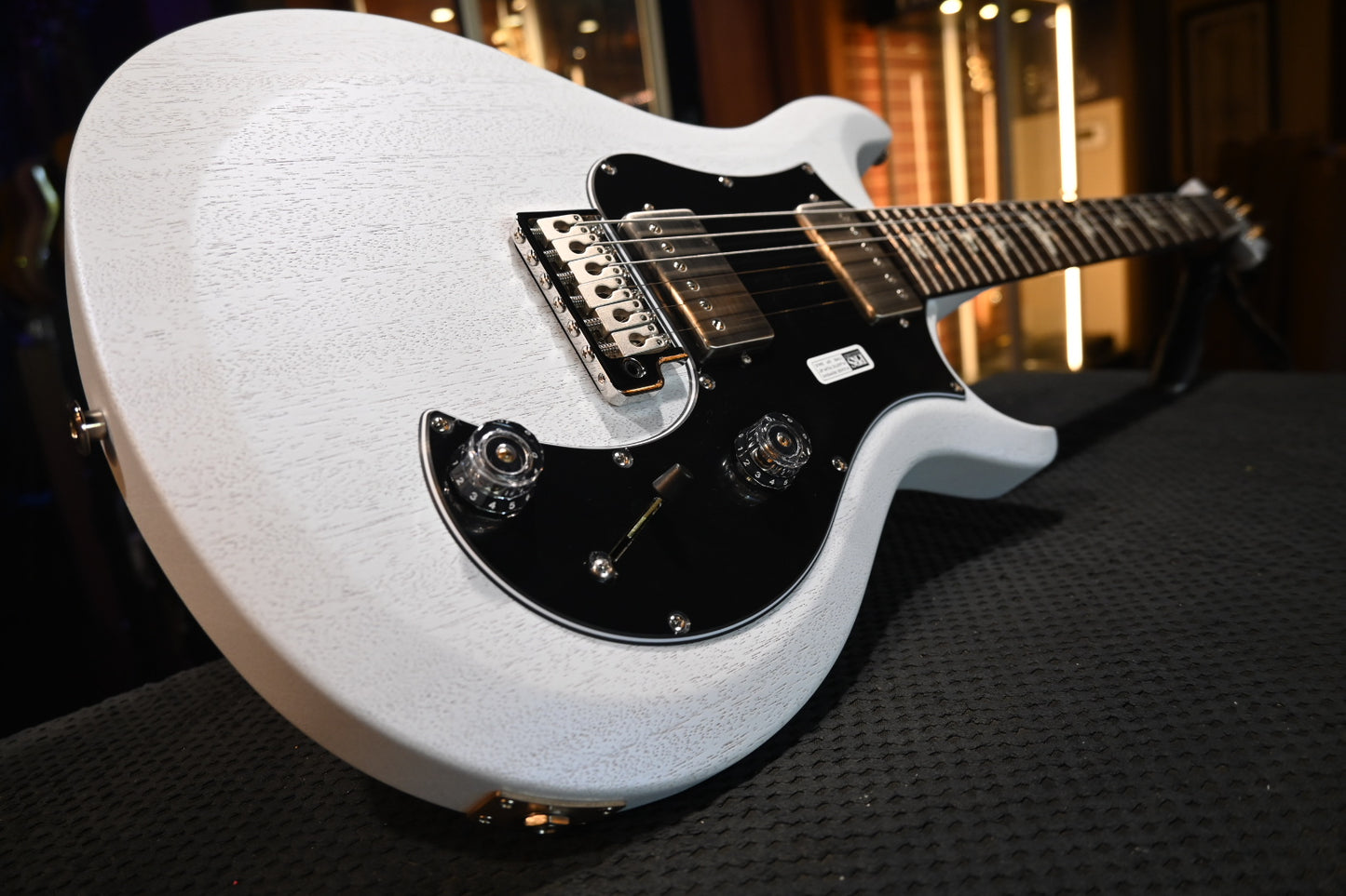 PRS S2 Standard 22 Satin - Pearl White Guitar #1444 - Danville Music