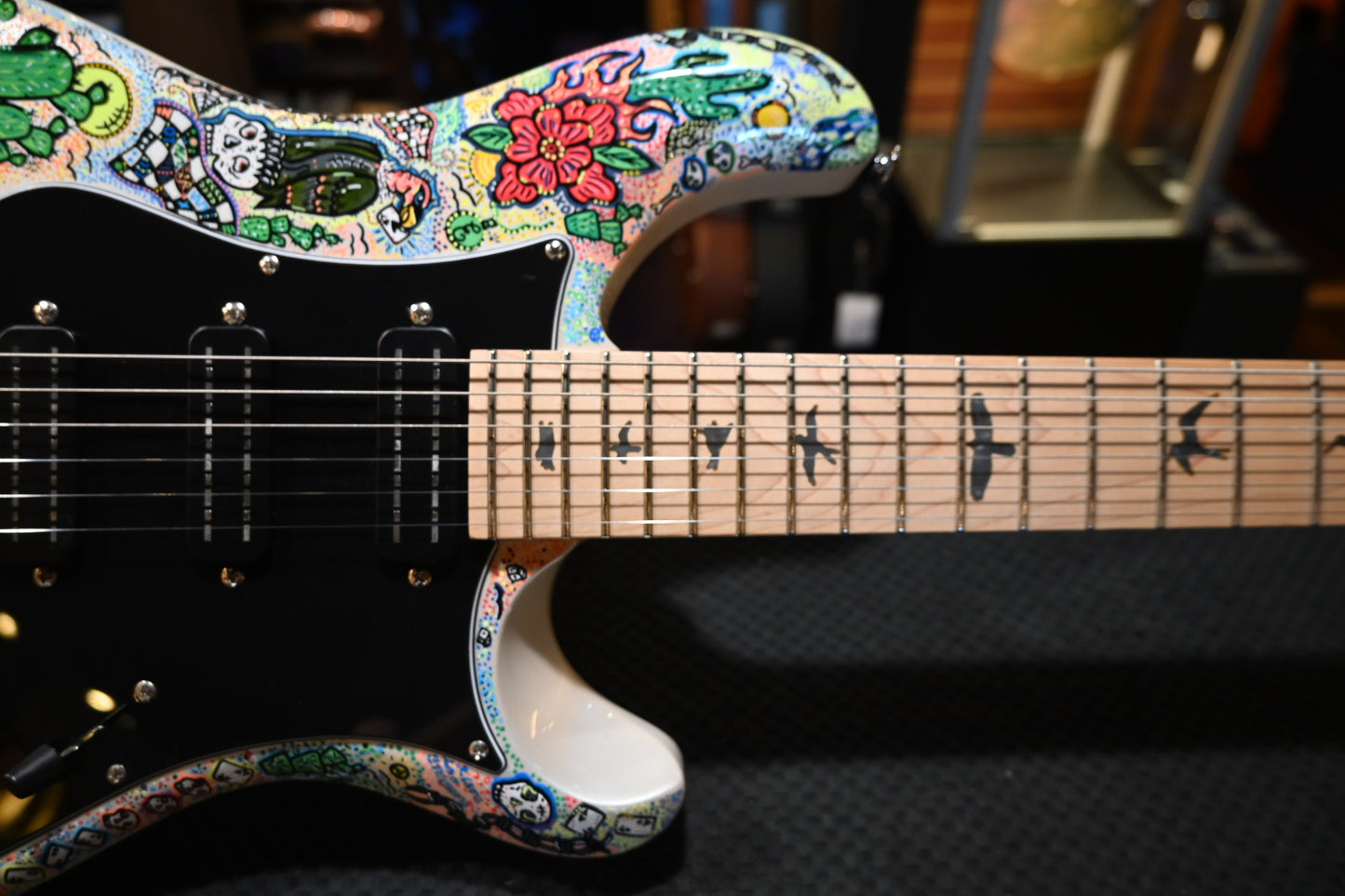 PRS SE NF3 Danville Music X Rosati “Bone Orchard” Edition - Pearl White Guitar #4871 - Danville Music
