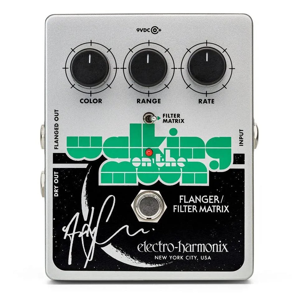 EHX Electro-Harmonix Andy Summers Walking on the Moon Flanger/Filter Matrix Pedal - Danville Music