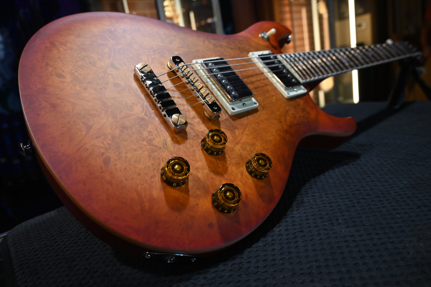 PRS SE “Exotic” McCarty 594 Laurel Burl Limited Edition - Vintage Sunburst Guitar #1496