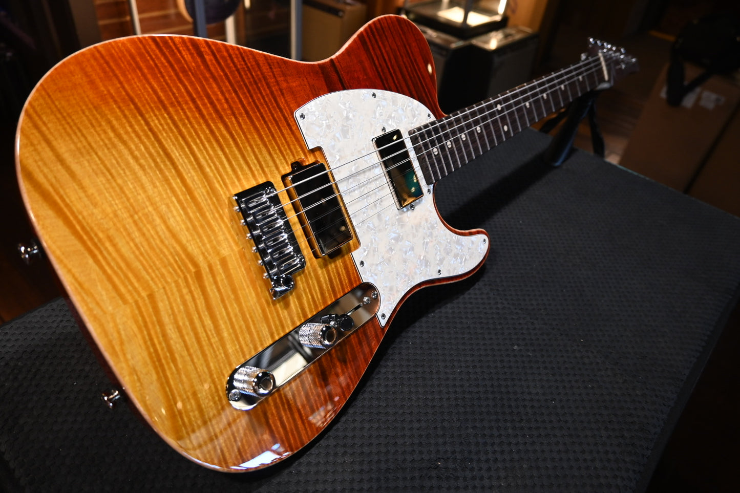 Tom Anderson Top T Classic - Fire WakeSurf Guitar #23NA - Danville Music