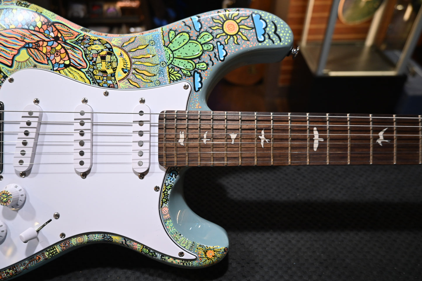 PRS SE Silver Sky Danville Music X Rosati “Desert Dreams” Edition - Stone Blue Guitar #2065 - Danville Music