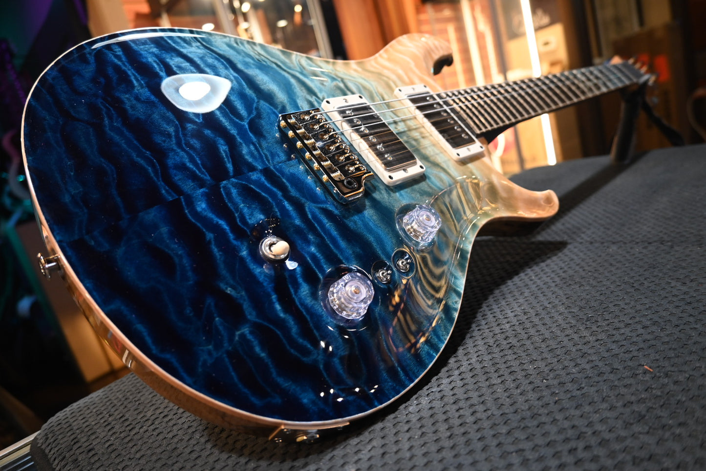 PRS Private Stock Custom 24-08 Birds of a Feather - Iceberg Fade Guitar #10774 - Danville Music