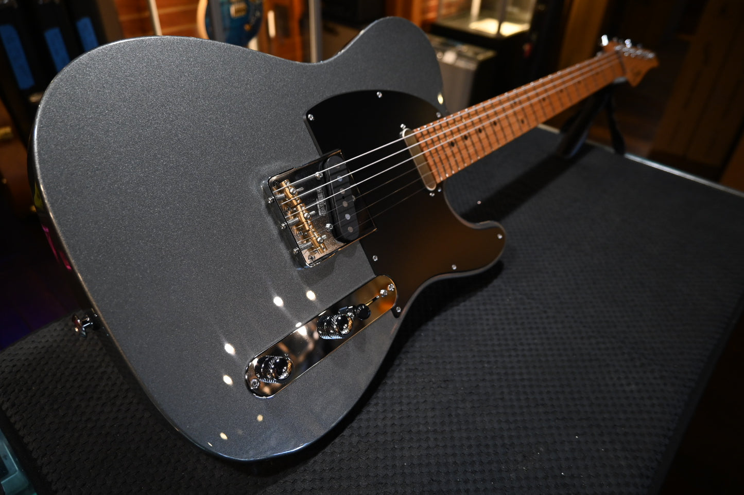 Suhr Andy Wood Signature Series Modern T SS - AW Silver Guitar #1438 - Danville Music
