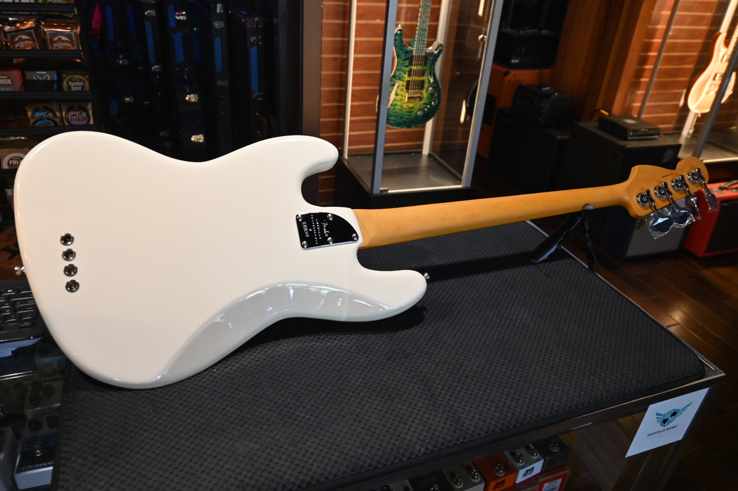 Fender American Professional II Jazz Bass - Olympic White Bass #4036 - Danville Music