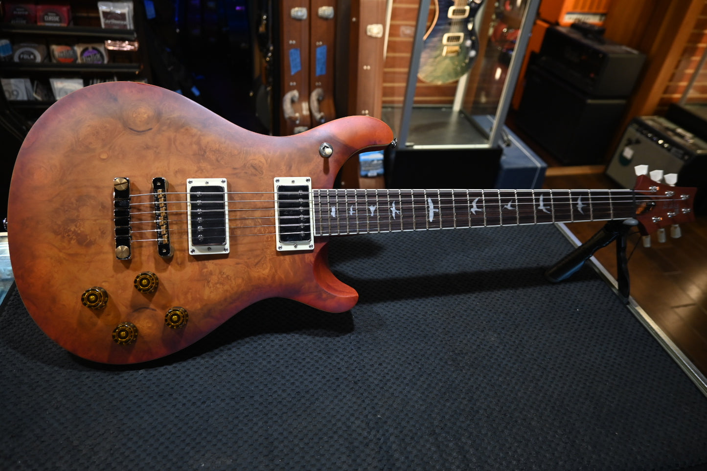 PRS SE “Exotic” McCarty 594 Laurel Burl Limited Edition - Vintage Sunburst Guitar #1484