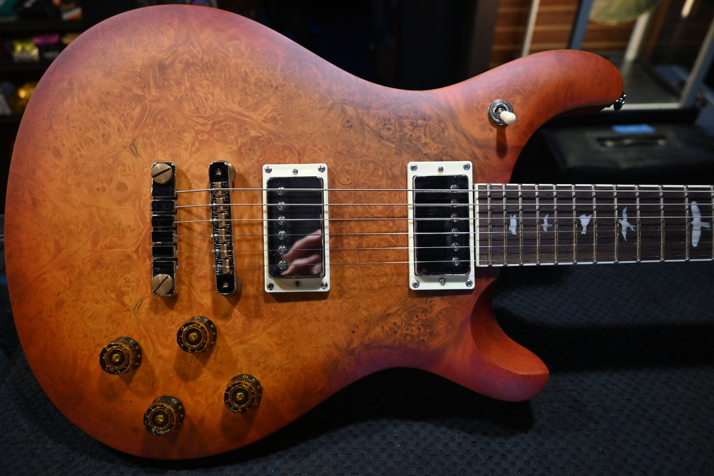 PRS SE “Exotic” McCarty 594 Laurel Burl Limited Edition - Vintage Sunburst Guitar #1496