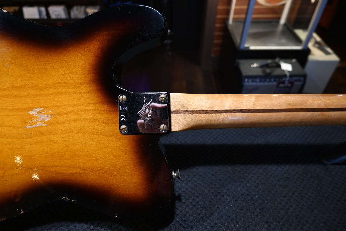 Fender Custom Shop Red Hot Esquire Relic - 2-Color Sunburst Guitar #8583 - Danville Music