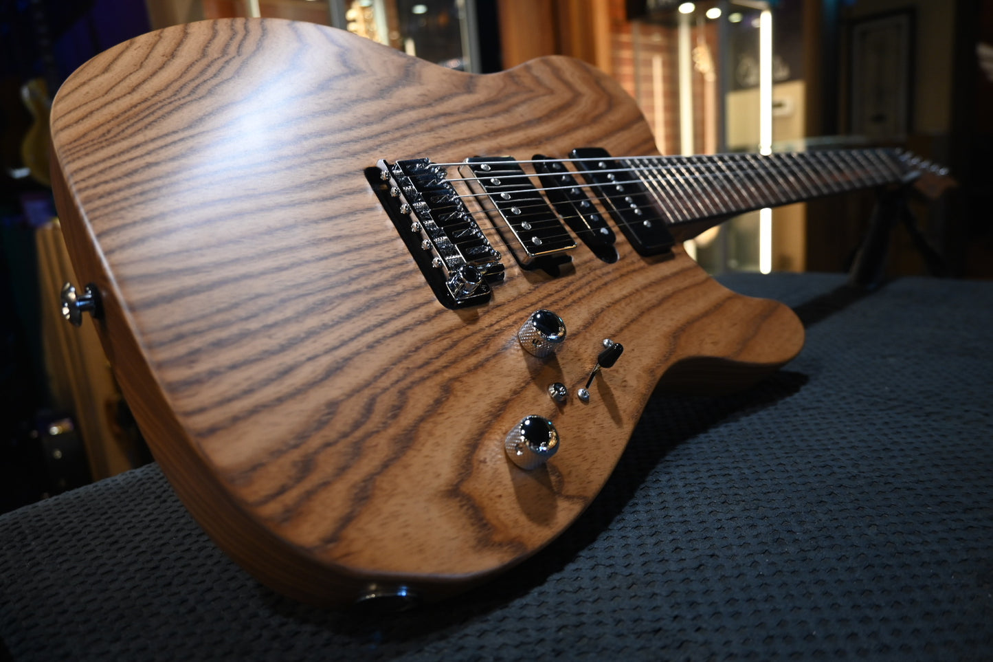 Suhr Custom Modern T Roasted Swamp Ash - Natural Guitar #8691 - Danville Music