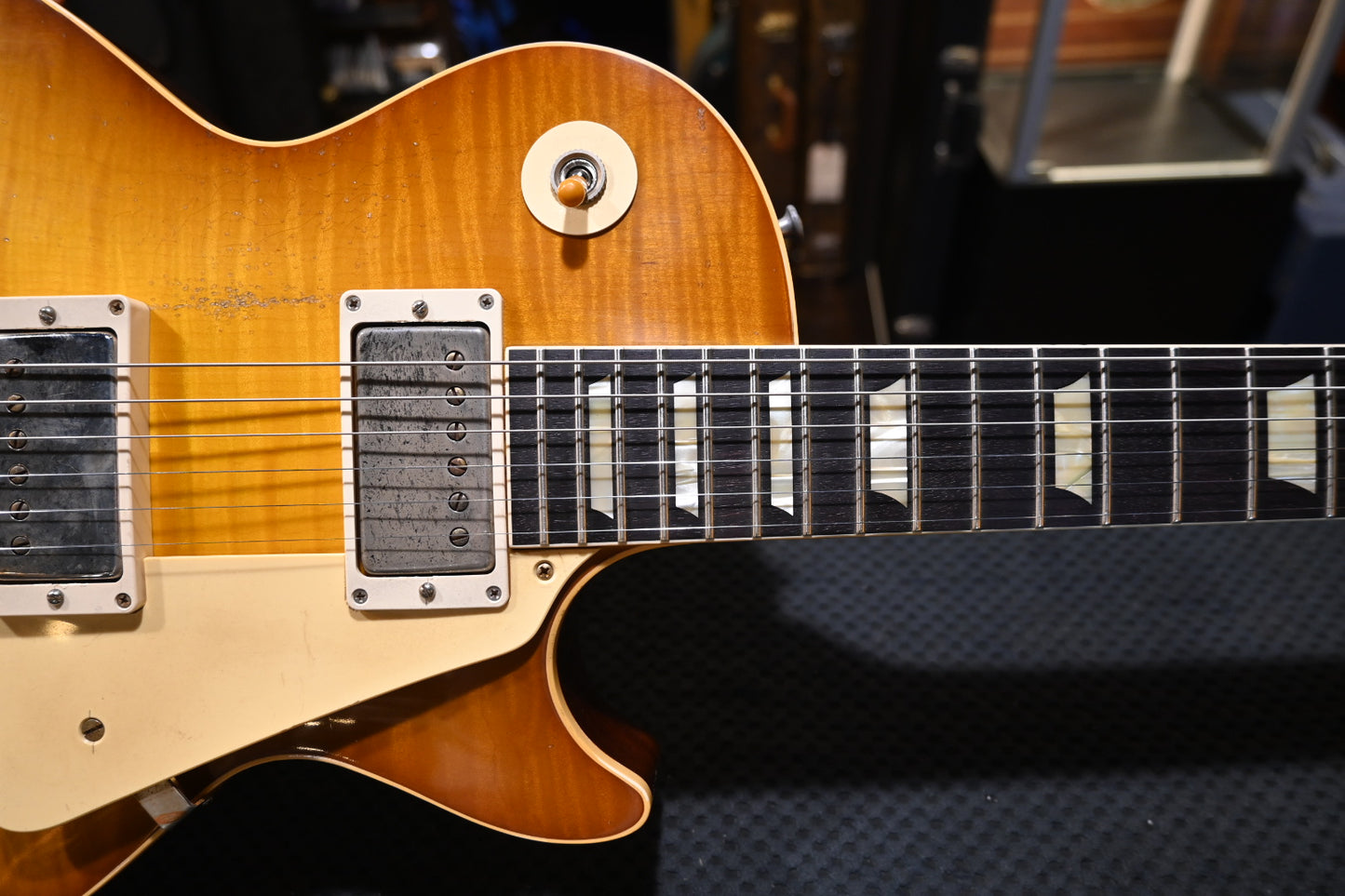 Gibson Custom Shop 1959 Les Paul Standard Reissue Murphy Lab Heavy Aged - Golden Poppy Burst Guitar #1145