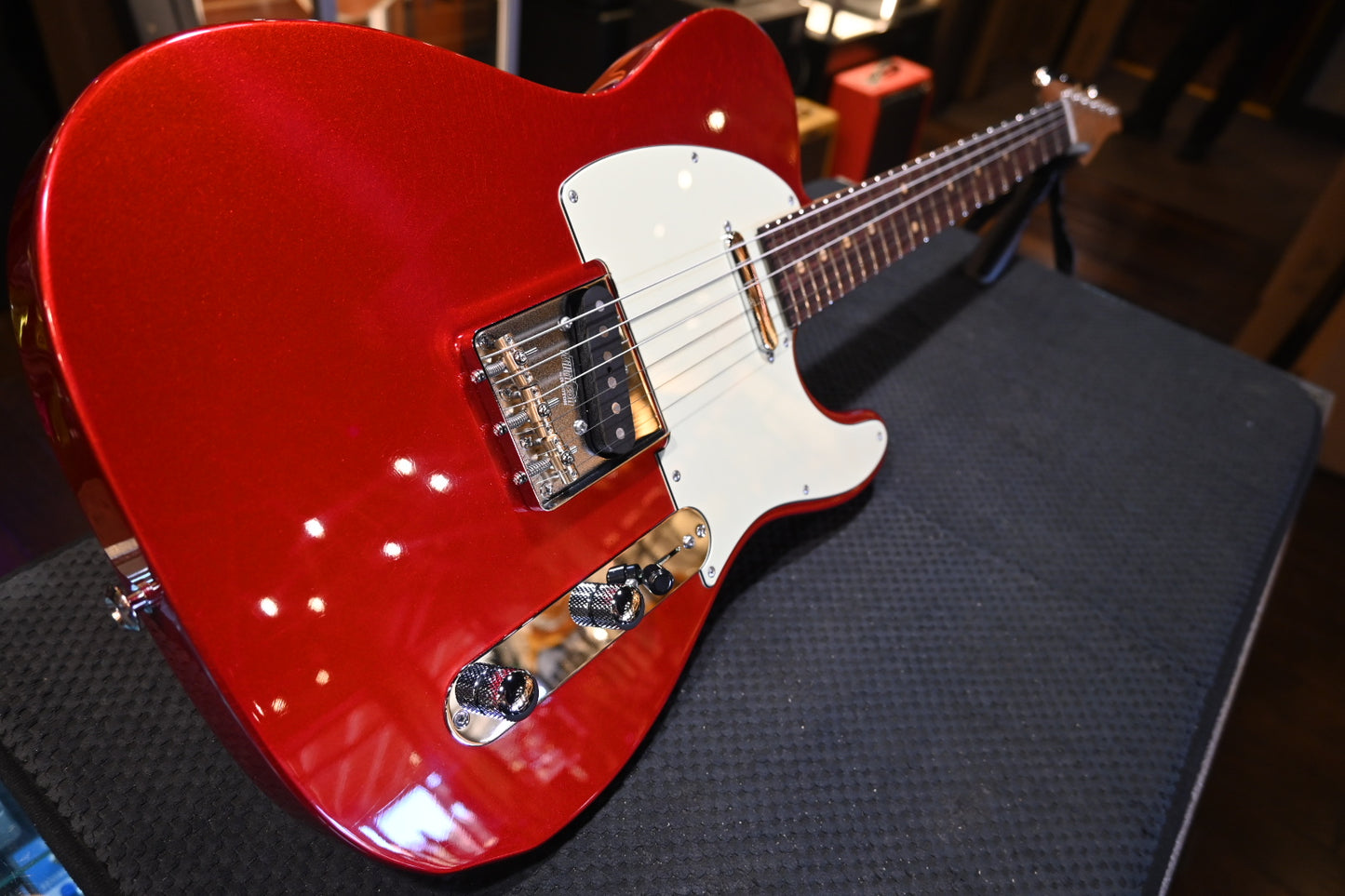 Suhr Classic T Vintage LE - Candy Apple Red Guitar #4699 - Danville Music