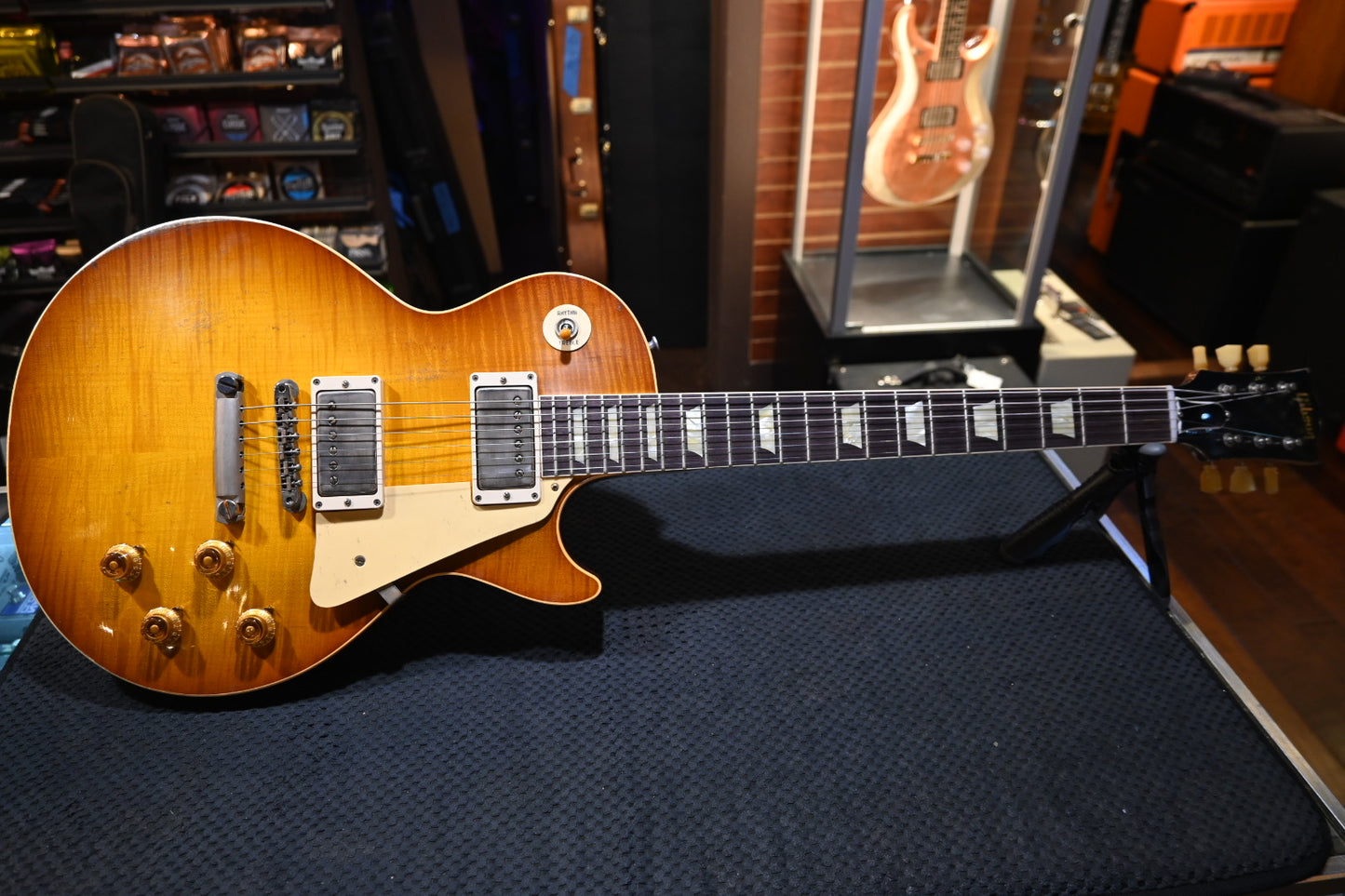 Gibson Custom Shop 1959 Les Paul Standard Reissue Murphy Lab Heavy Aged - Golden Poppy Burst Guitar #3877