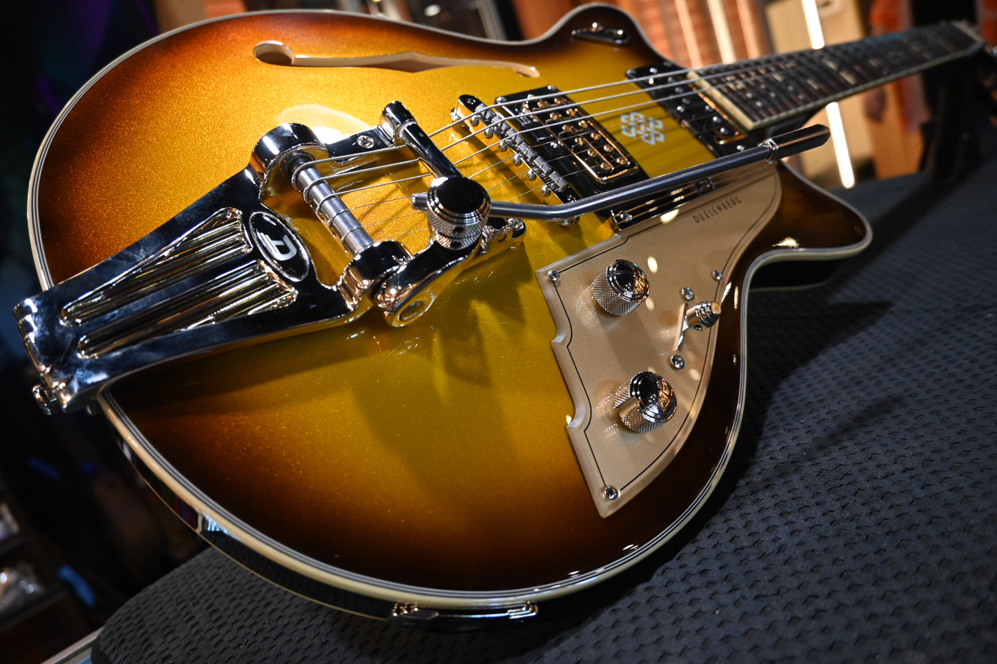 Duesenberg Alliance Series Joe Walsh Signature - Gold Burst Guitar #2433 - Danville Music
