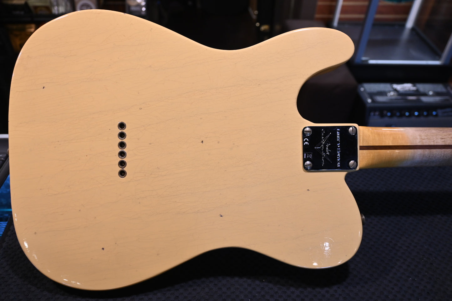 Fender Custom Shop LTD 1951 Telecaster Journeyman - Nocaster Blonde Guitar #5200 - Danville Music