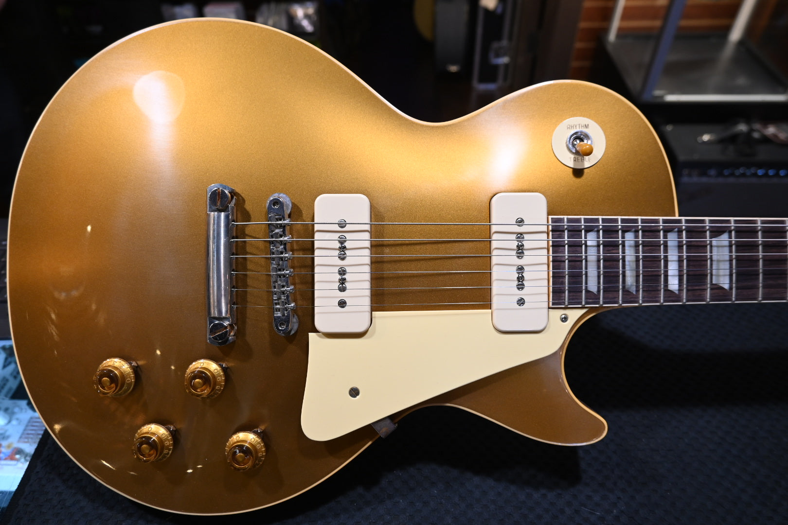 Gibson Custom Shop 1956 Les Paul Goldtop Reissue VOS - Double Gold Guitar  #4249