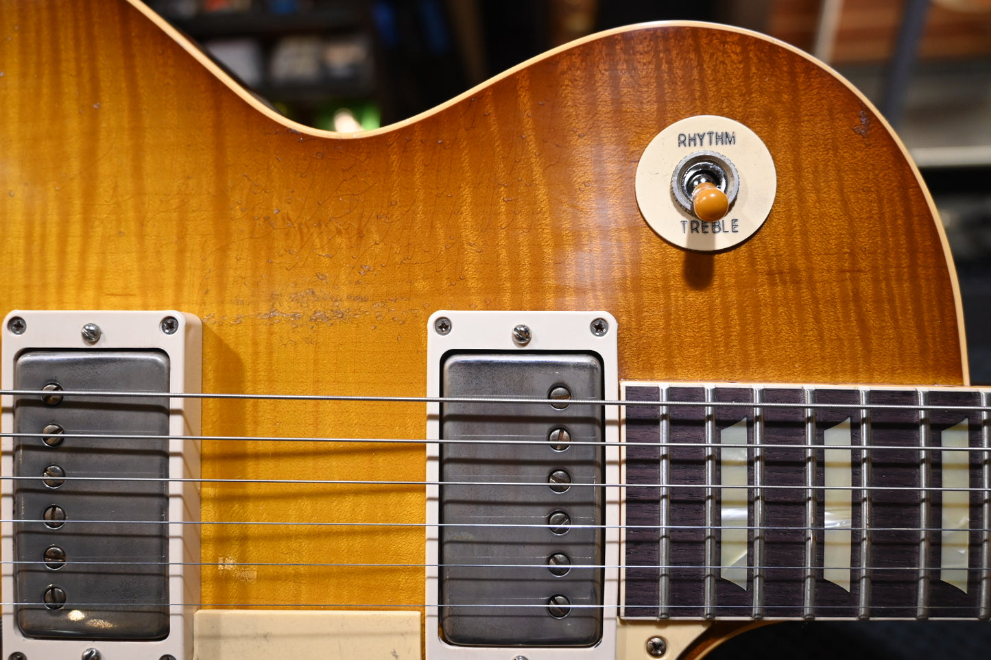 Gibson Custom Shop 1959 Les Paul Standard Reissue Murphy Lab Heavy Aged - Golden Poppy Burst Guitar #3877