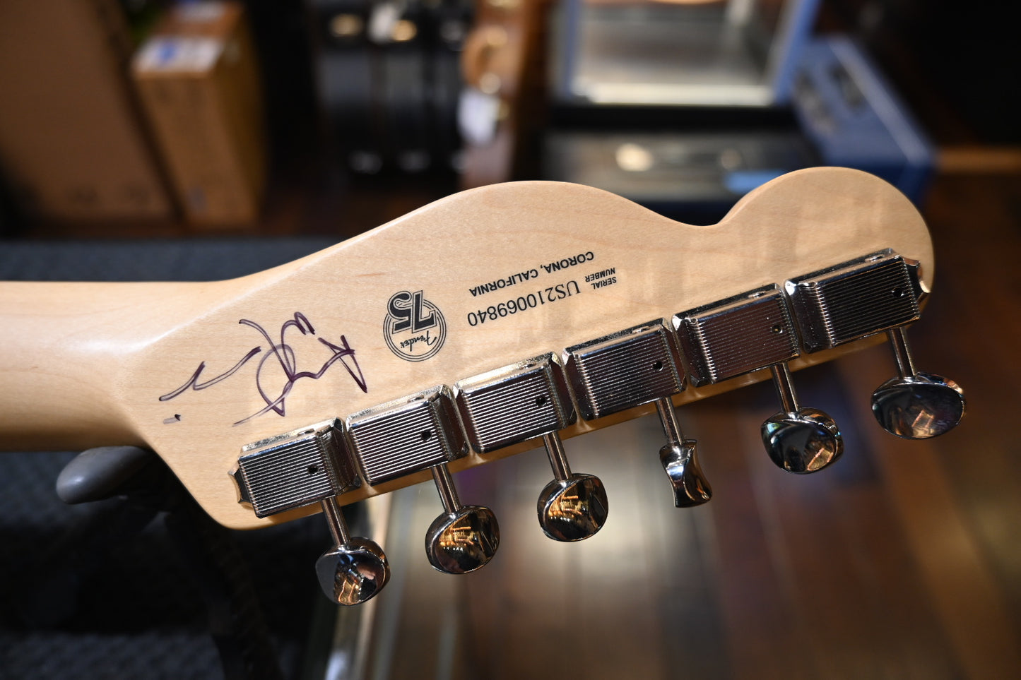 Fender Stamp Collection Telecaster - Madagascar Guitar #9840
