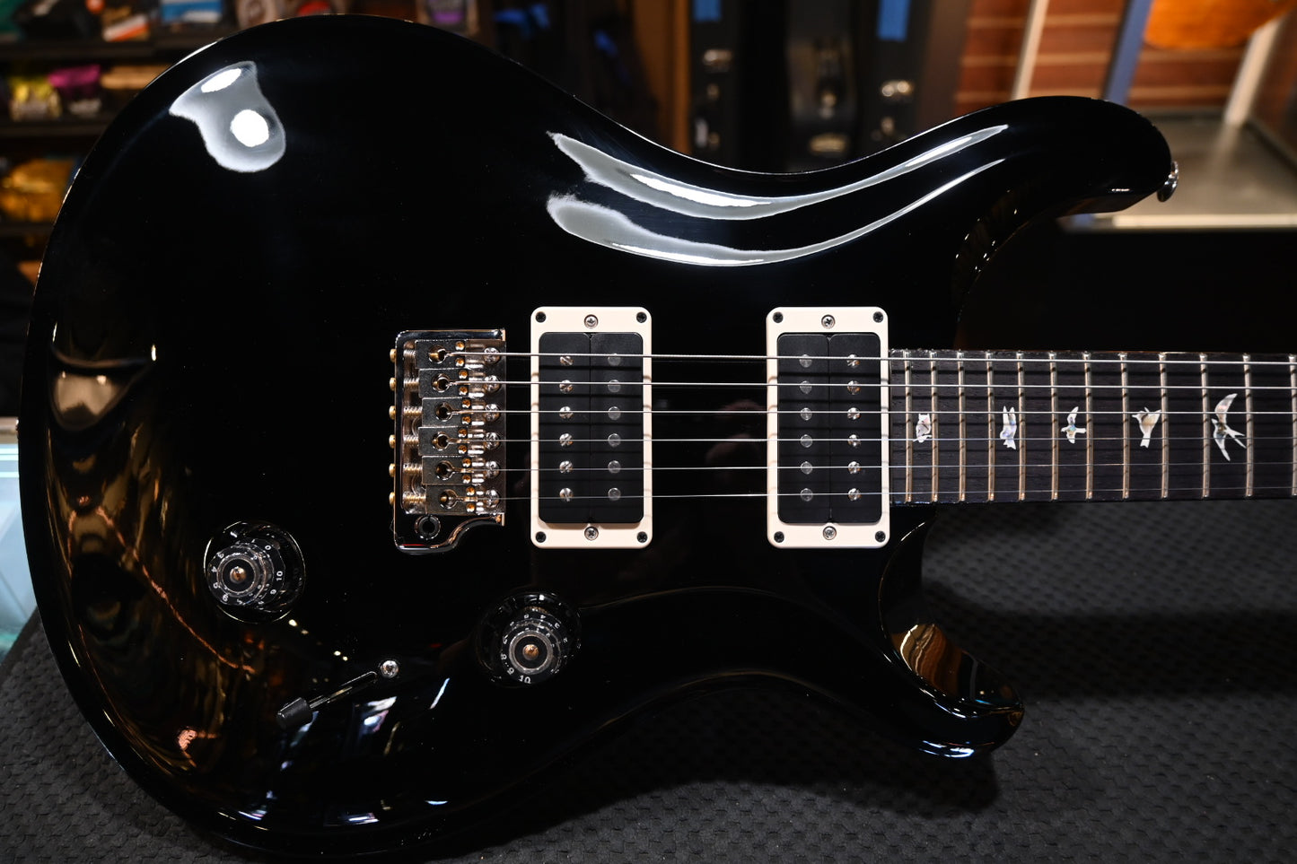 PRS Custom 24 - Black Guitar #8241 - Danville Music