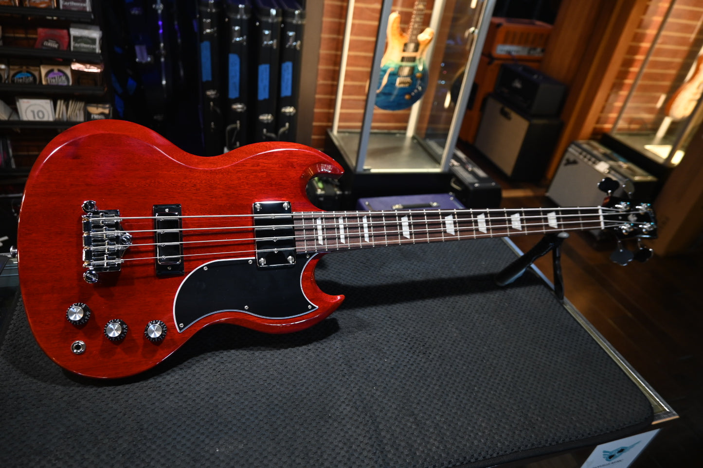 Gibson SG Standard Bass - Heritage Cherry Bass Guitar #0320 - Danville Music