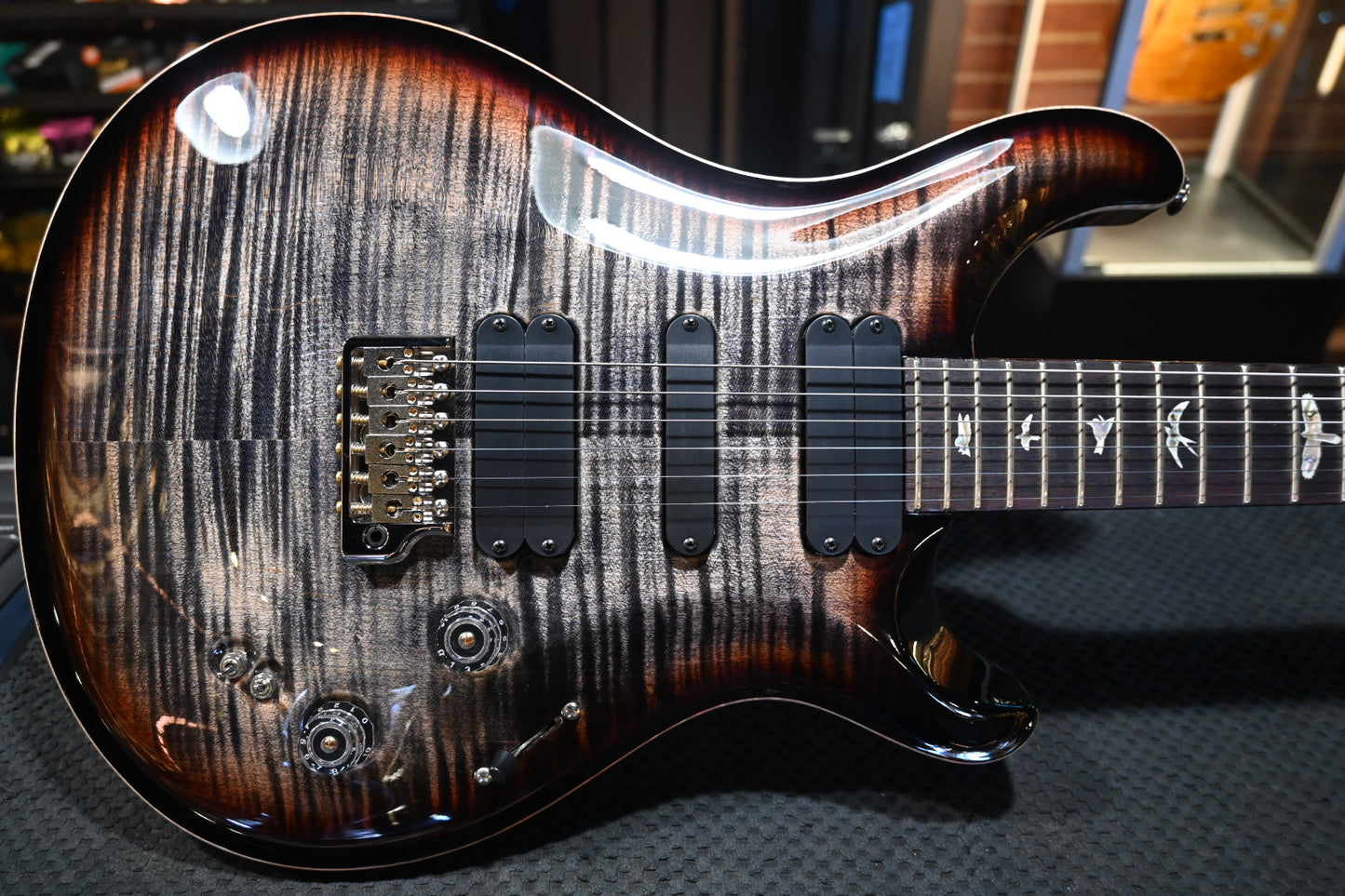 PRS 509 10-Top 2024 - Charcoal Tri-Color Burst Guitar #7164 - Danville Music